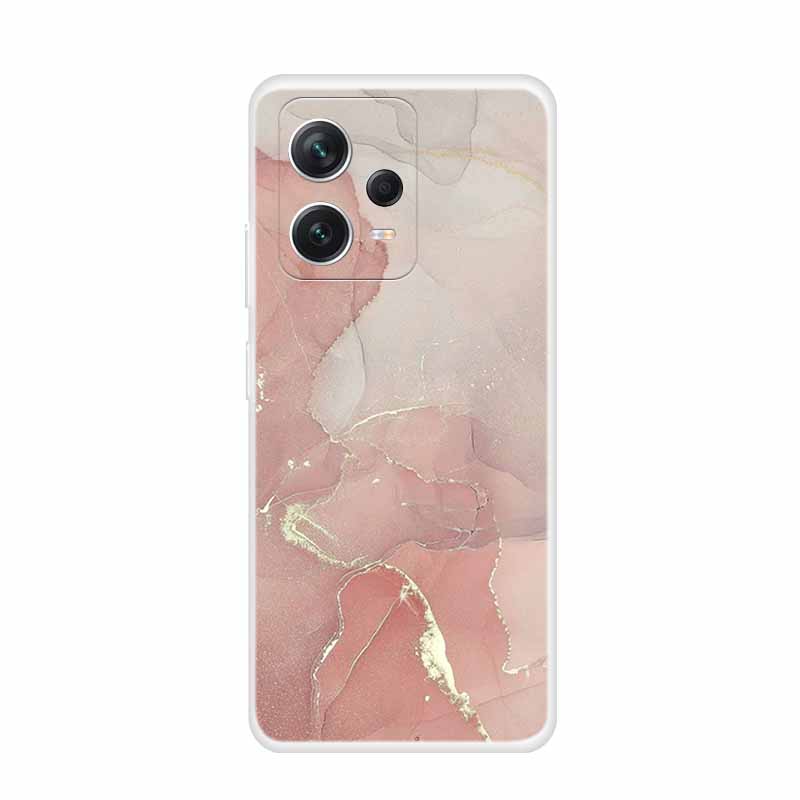 For Xiaomi Poco X5 5G Cases PocoX5 Pro Clear Marble Soft TPU Silicone Back Cover for Xiaomi Poco X5 Pro 6.67" Coque X5Pro PocoX5