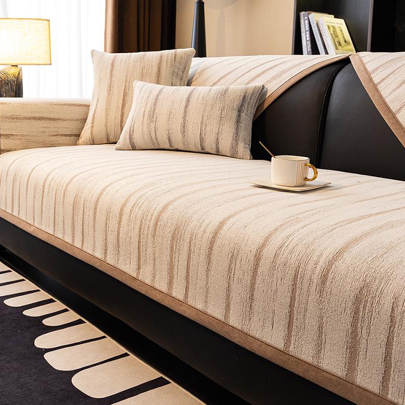 Универсальная подушка для дивана на все сезоны, новая высококачественная нескользящая подушка для сиденья, простой и легкий роскошный чехол для дивана, покрывало-полотенце