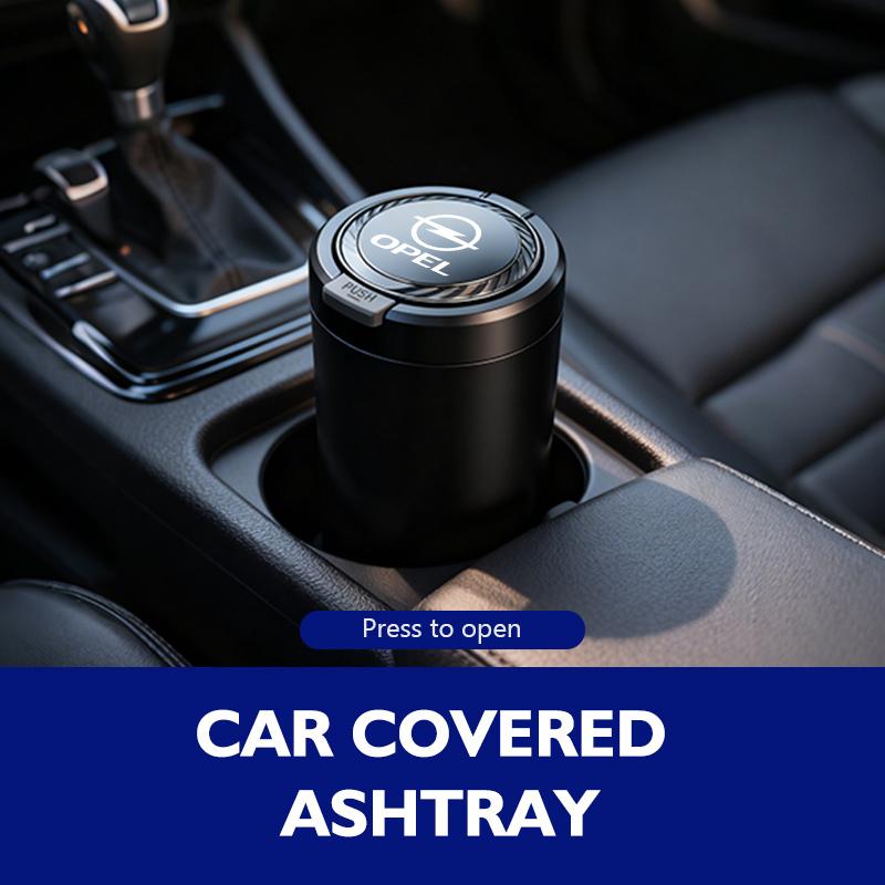 Для автомобиля Opel Однокнопочная открывашка пепельницы Держатель для окурков Аксессуары ADAM ASTRA J K CORSA E INSIGNIA MOKKA VIVA Meriva