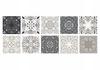 Self-adhesive PVC Patchwork Panel Tiles Set of 10 Pieces 20X20Cm Zm-06-003