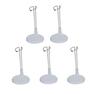 Scale Action Figure Doll Stand Display Stand Fixed Figure Hot Toys Set of 5 (lunar.maria) 6/1 C-Type (White, 20)
