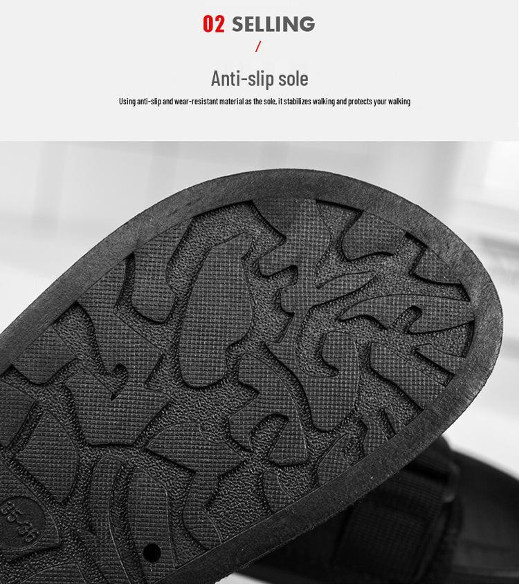 Летняя мужская дышащая пляжная обувь слипоны 2025: Стильные, Удобные, Двухцелевые Тапочки