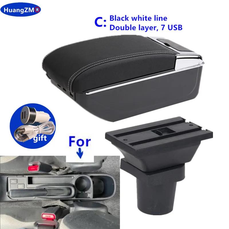 For Toyota Yaris 3 Car Armrest Box For Toyota Hybrid / Yaris Vitz Armrest Box Central Storage box Retrofit Car Accessories
