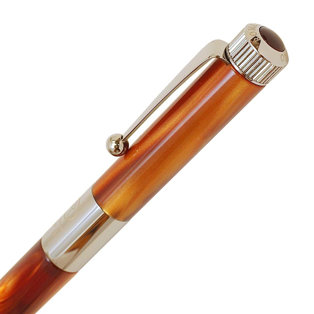 Romeo Itoya ROMEO 3 Ballpoint Pen Thin Shaft Italian Amber No.