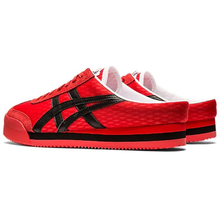 ONITSUKA TIGER California 78 Сабо Удобные Дышащие Прочные Низкие Повседневная обувь Унисекс кроссовки Красный Черный 1183A640-606