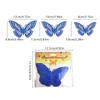 12Pcs 3D Hollow Butterfly Wall Decal Mirror Wall Stickers For Kids Room Home Wall Decoration Fridge Sticker Wedding Party