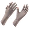 Anti-UV Sunscreen Gloves Touch Screen Driving Mittens New Ice Silk Gloves  Women Men