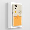 Чехол для телефона Redmi Note 10 11 11T Pro Plus Max 10T 11S 11E Capa Cute Creative Style Painted Anti Drop Pretty Avocado Liquid Silicone For Redmi Shell