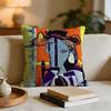 Famous Artist PPicassoS Cushion Cover Short plush pillowcase for bed sofa carwashable