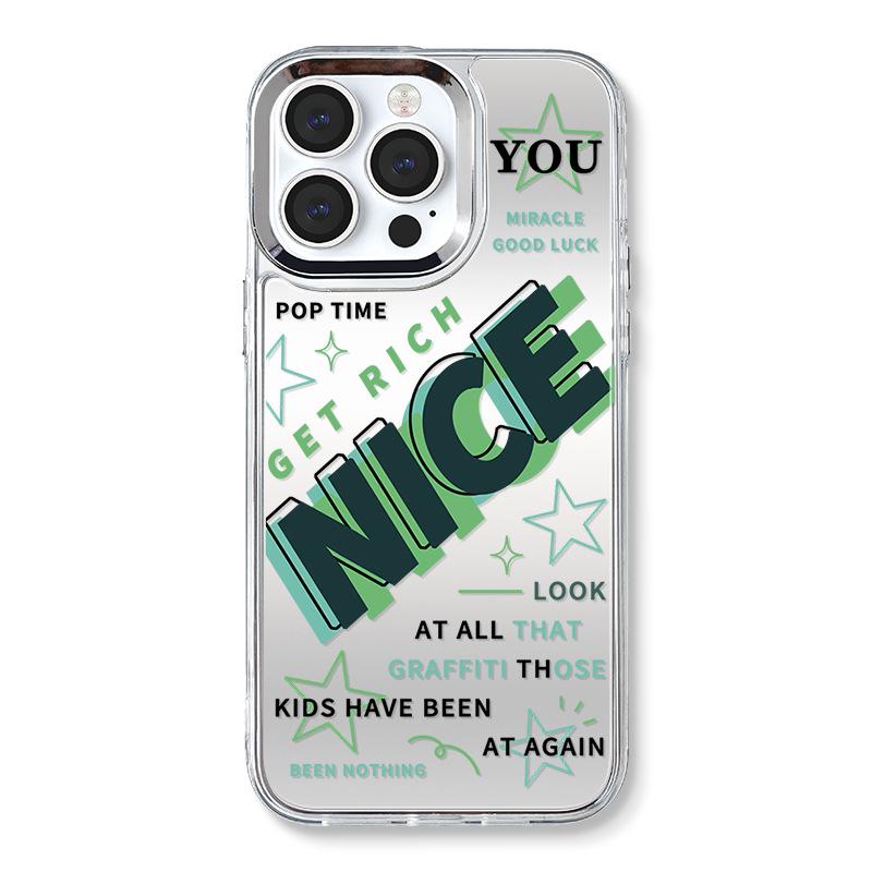 Zhitai 3-in-1 Mirror Case: Protective Cover for iPhone 15 Pro Max, Compatible with 13/14 Pro Models.