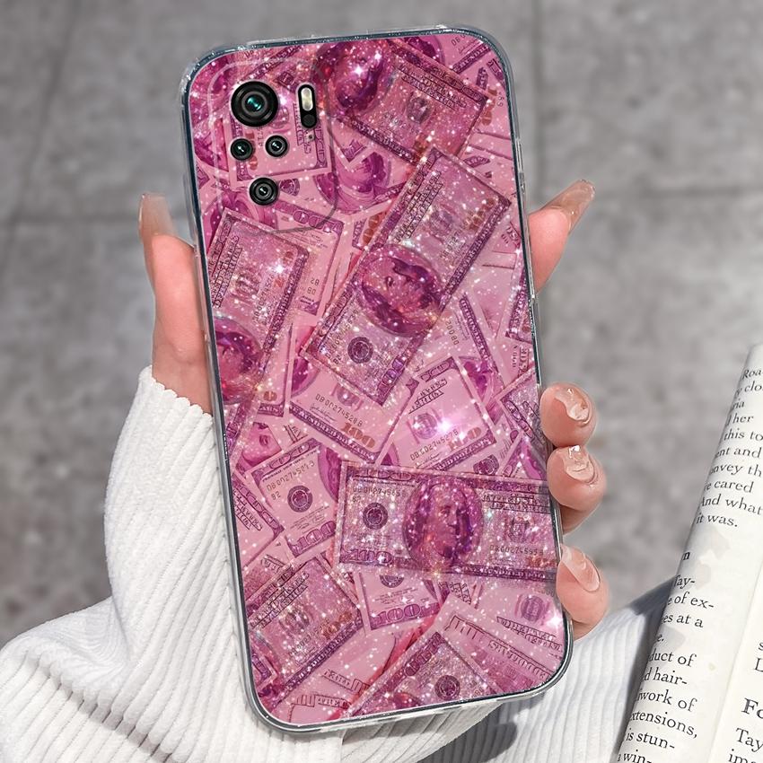 Милый чехол для телефона с котенком для Redmi Note 10 9 8 7 6 5A Pro 9T 8T 7S 10Lite Мягкий чехол Защитная пленка для экрана Высокое качество Пылезащитный чехол для Redmi Прозрачный чехол