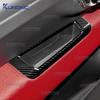 LHD RHD Настоящая твердая сухая углеродная fiber наклейка Для Fiat 500 Abarth 595 695 2008-2025 Автомобильный переключатель регулировки зеркала заднего вида Хранение