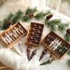 Plastic Christmas Tree Icicle Hanging Baubles Antique Style Christmas Tree Pendants  New Year