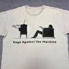 Rage Against the Machine Винтажная футболка с коротким рукавом Все размеры Унисекс Футболка