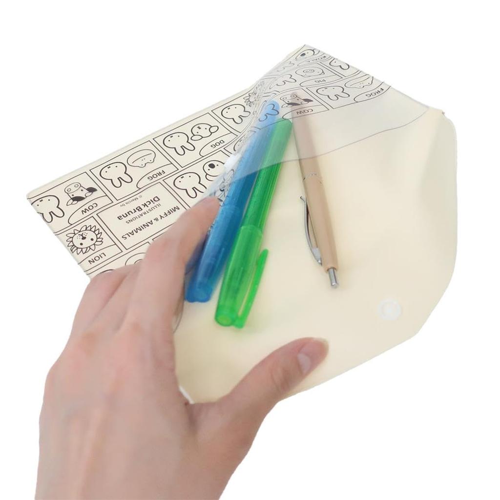 Miffy Animals Envelope Ivory & Case,