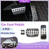 Для Mercedes Benz EQE EQC EQS EQA V295 H243 N293 V297 450+ 350 Автомобильные подставки для ног, накладки на педали, топливные тормоза, нескользящие, без сверления, чехлы