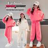 Girls' 2025 Korean-Style Autumn Sweater & Sports Set