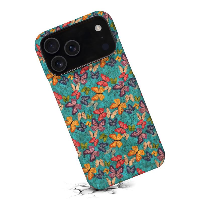 EUCAGR Чехол для телефона из ПУ-кожи с цветочным узором для IPhone 17 Air 17 Pro Max Задняя крышка Чехол-оболочка для телефона Для IPhone17Pro 17Air