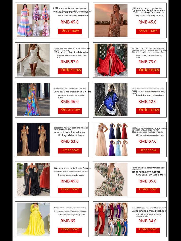 2025 европейское и американское женское длинное повседневное платье без рукавов с круглым вырезом и разрезом на весну и лето