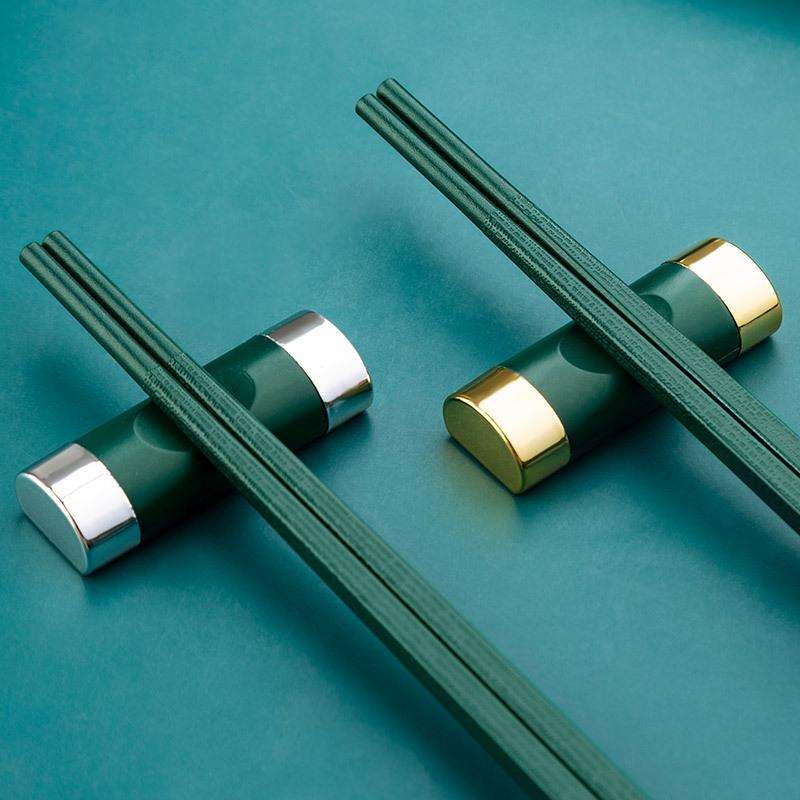 5 пар/компл. набор палочек для еды из японского сплава, устойчивая к плесени посуда, Нескользящие многоразовые палочки для суши, домашние длинные палочки для еды