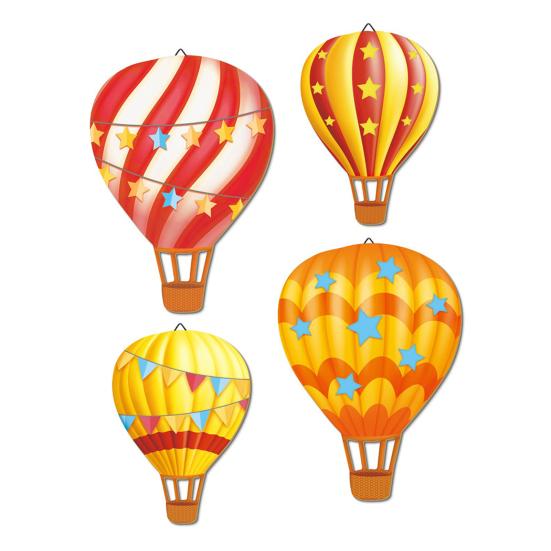 4 шт./набор Украшение стены в виде воздушного шара Фермерский дом Деревянный настенный шар в деревенском стиле