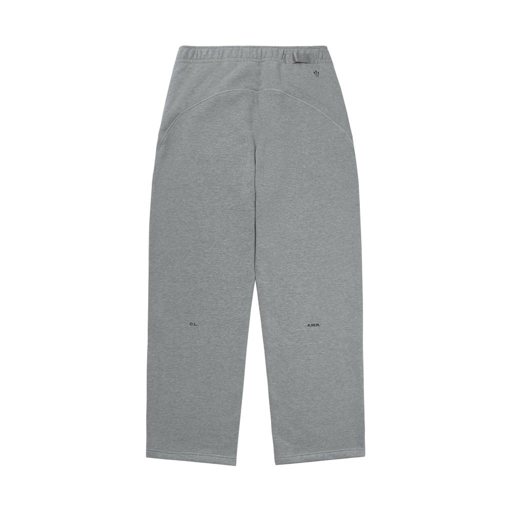 Nike Однотонные эластичные спортивные брюки прямого кроя из трикотажа, унисекс, серые FZ4676-063