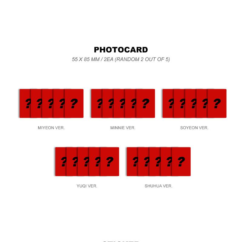 (G)I-DLE 2-й альбом [2] (POCA АЛЬБОМ Версия. / 5 типов)