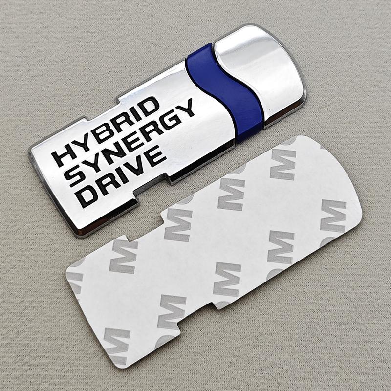 3D Металлический Логотип HYBRID SYNERGY DRIVE Эмблема Значок Наклейка Для Toyota Prius Camry RAV4 Corolla Багажник Крыло Наклейка Авто Аксессуары