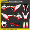 PowerZone Custom Team Graphics Background Decal Stickers Kits For RIEJU MR 300 2020 2021 Number Name Customize 01