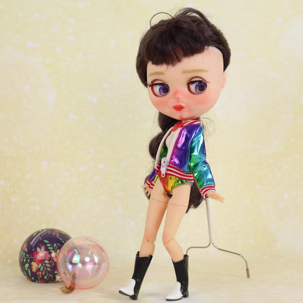 Сапоги Для кук Blyth Крутые туфли Ковбойский стиль Подходят для 1/6 BJD 30см Аниме Девочки