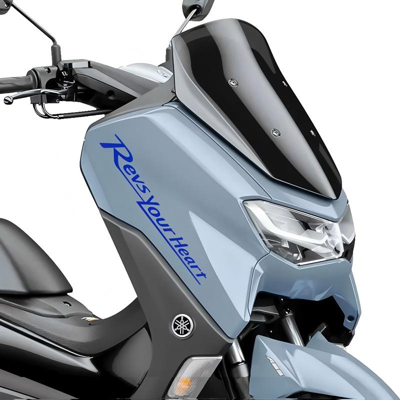 Подходит для мотоцикла YAMAHA NMAX155 - водонепроницаемые и светоотражающие декоративные наклейки для модификации фар