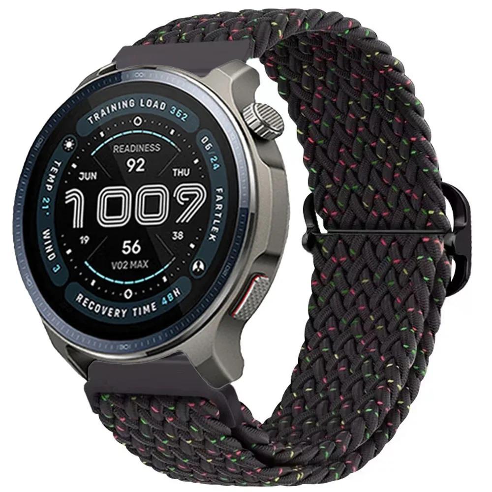 22 мм 20 мм Нейлоновый ремешок для Amazfit Balance 2 1/Bip 6 5 Спортивный браслет Ремешок для часов Correa для Amazfit GTR 47 мм/GTR 4 3/GTS/Active 2