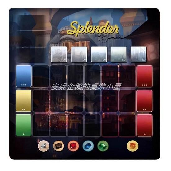 Настольная игра splendor mat gamepad, популярная корейская игра