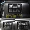 ABS Auto Head Light Lamp Control Switch Button Cover Trim For Subaru XV Crosstrek 2017 -  Matte / Carber Fiber Accessories