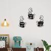 3Pcs Cartoon Wall Hanging Art Wall Silhouette Home Decor Background Pendant  Prop