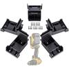 5Pcs Battery Holder Wall Mount Battery Dock Holder For Power Tool Holder Bracket Fixing Protector For Battery Fixing