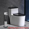 1 шт. Напольный держатель для бумажных полотенец, напольный держатель для туалетной бумаги, держатель для бумажных рулонов из нержавеющей стали, стойка для хранения, ванная комната