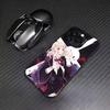 Чехол для телефона D-Diabolik-ks Anime L-Lovers для iPhone 17, 16, 15, 14, 13, 12, 11 Plus, Pro Max, Цветной, Посеребренный, Внутренняя крышка