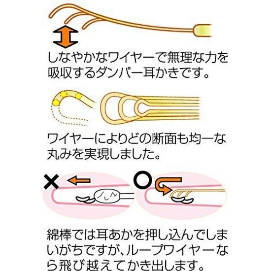 Nonoji Japan-made Refreshing Soft Ear Pick