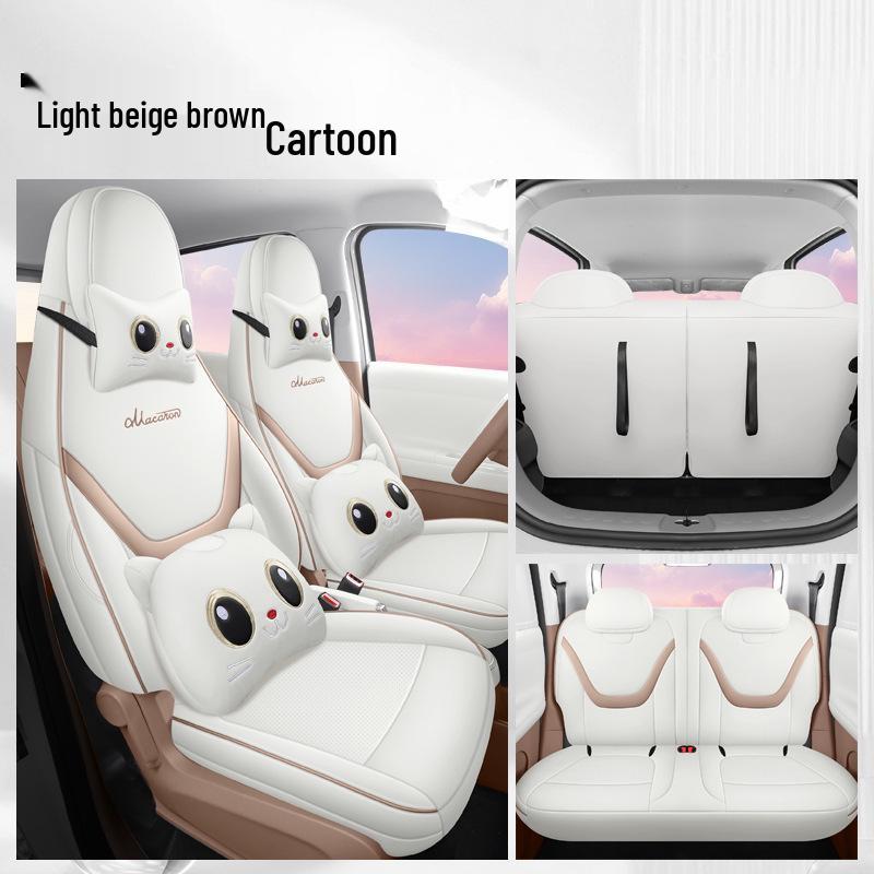Чехлы на сиденья Wuling Hongguang Mini EV, модель 26 - Macaron Edition, Всесезонные подушки