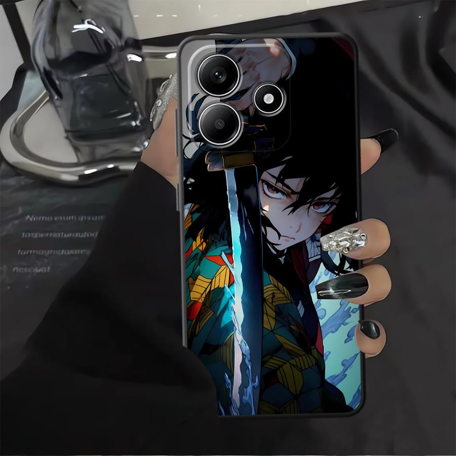 Чехол-бампер для телефона Demons Anime Slayer для Xiaomi Poco C50 M3 M4 Pro F3 F4 F5 X3 X4 X5 C65 C51 M5