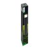 Potelet extérieur E27 23W IP44 en Aluminium Gris