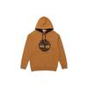 Timberland Толстовка с капюшоном и длинными рукавами Oyster River Tree Logo Print, мужская толстовка, желтая A69WN-P47