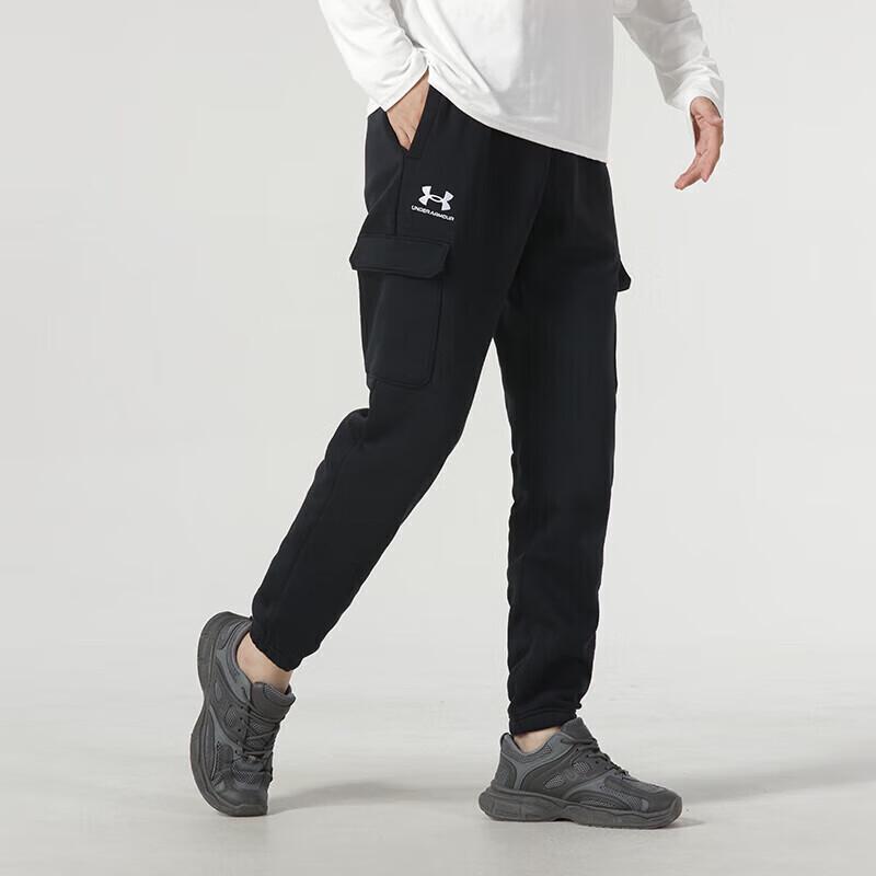 Under Armour Мужские спортивные штаны из вязаного полотна с флисовой подкладкой