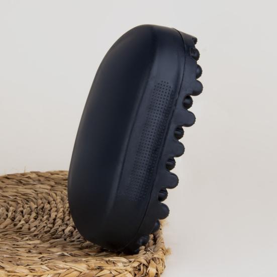 Афро Кудрявая Расческа для Волос Портативная Моющаяся Стайлер для Дредов и Твистов Черная Мужская Щетка для Кудрявых Волос Профессиональная Парикмахерская Щетка для Укладки Волос для Дома и Салона