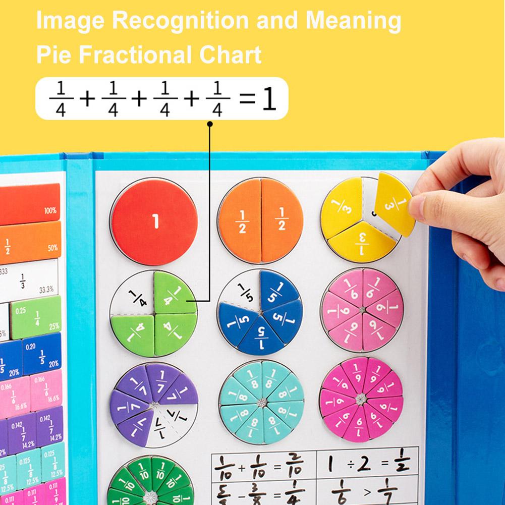 Магнитные радужная дробь плитки круги магнитная дробь обучающая математическая игрушка Великобритания