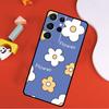 Цветной милый маленький цветочный чехол для телефона для Samsung Galaxy S25 Ultra S24 Ultra S9 S10 S20 S21 S22 S24 Plus S23 FE
