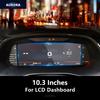 Для SKODA OCTAVIA Прозрачная защитная пленка из ТПУ для экрана навигации на приборной панели Антицарапающая Восстанавливающая пленка Аксессуары Модификация