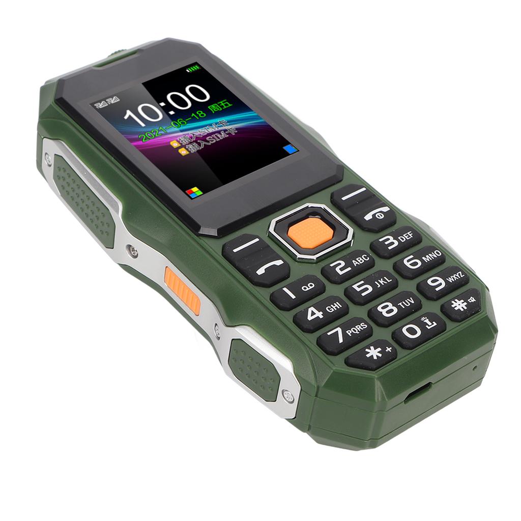 W2021 1.8 Inch Senior Cell Phone 5800mAh Mini Three Proof Mobile Phone with Large Horn for Elderly