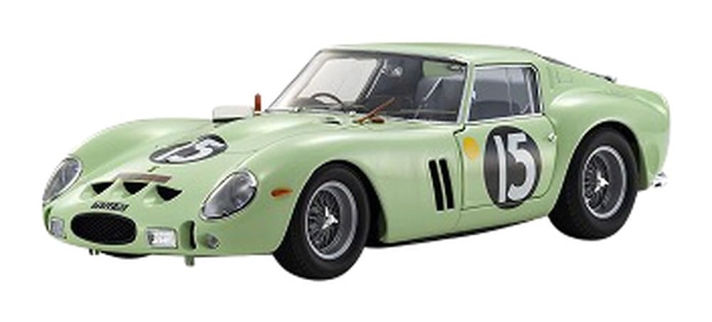 Kyosho Original Scale Scale Ferrari 250GTO 1962 Goodwood Finished Product KS08438C 1/18 #15 (Light Green)